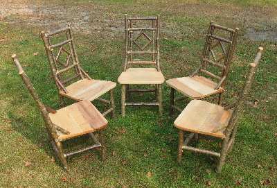 Dining Chair Furniture on Rustic Furniture By Don Mcaulay Chairs For Sale  Rustic Dining Chair