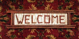 rustic furniture adirondack welcome sign home