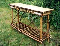 rustic sofa table, rustic furniture