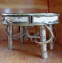custom rustic furniture adirondack home table twig