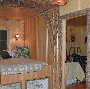 rustic interior elements adirondack custom home