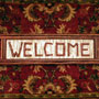 rustic furniture adirondack welcome sign home